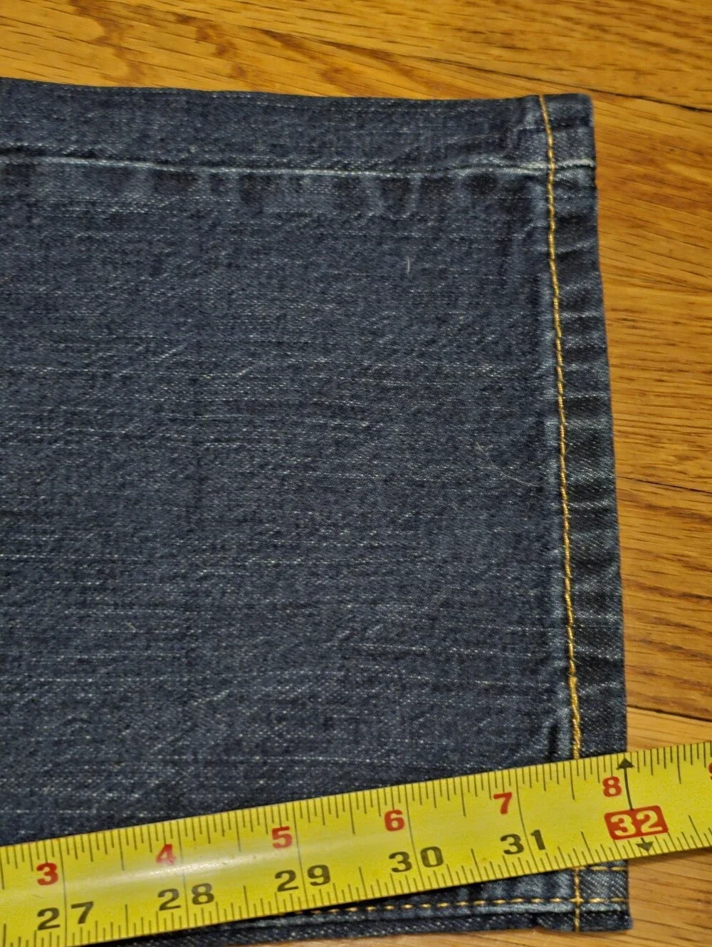 Levis 505 Regular Fit Straight Leg Jeans Men's Size 36x32 Blue Denim NWT